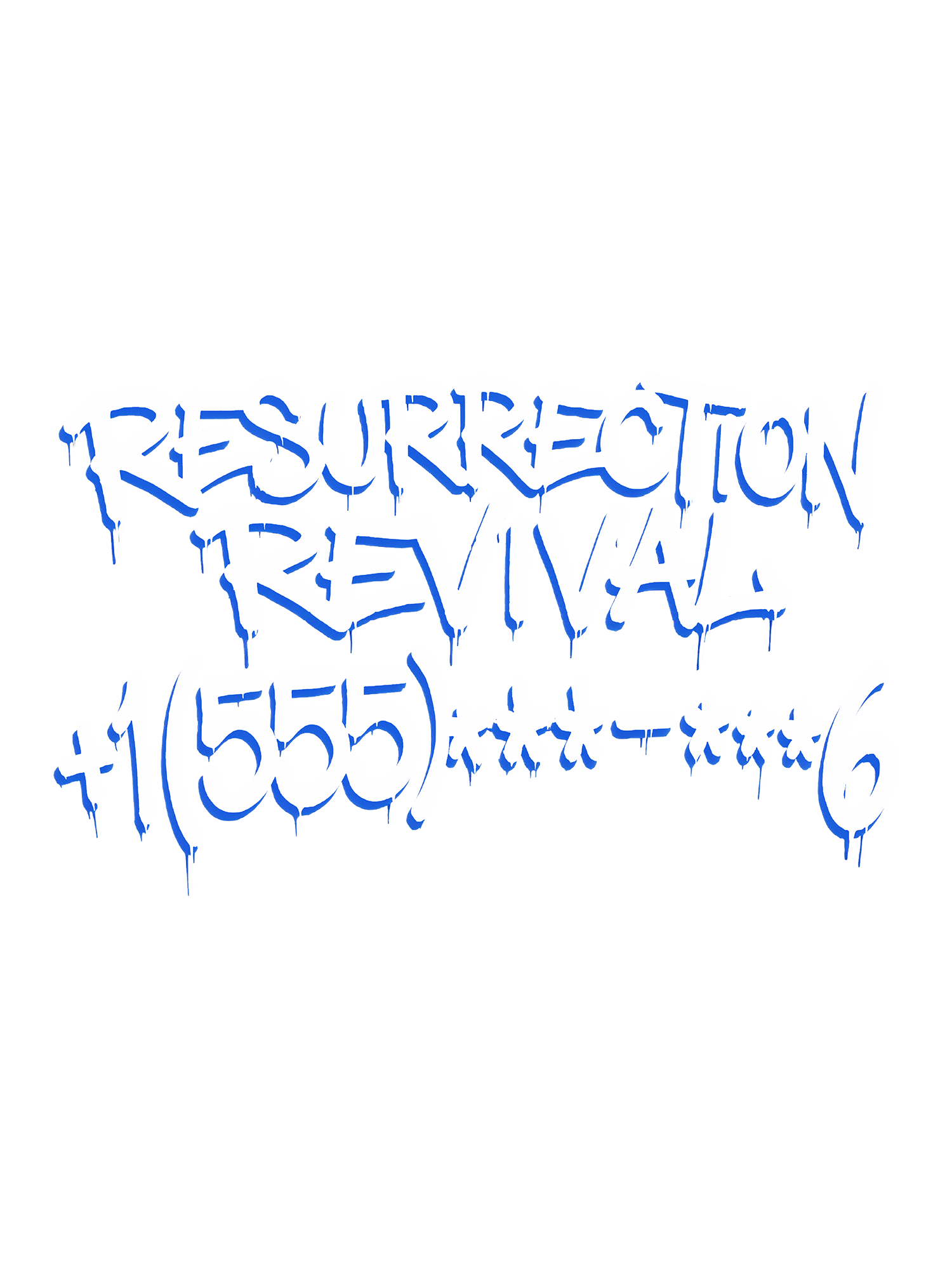 RESURRECTION REVIVAL WASHED TSHIRT