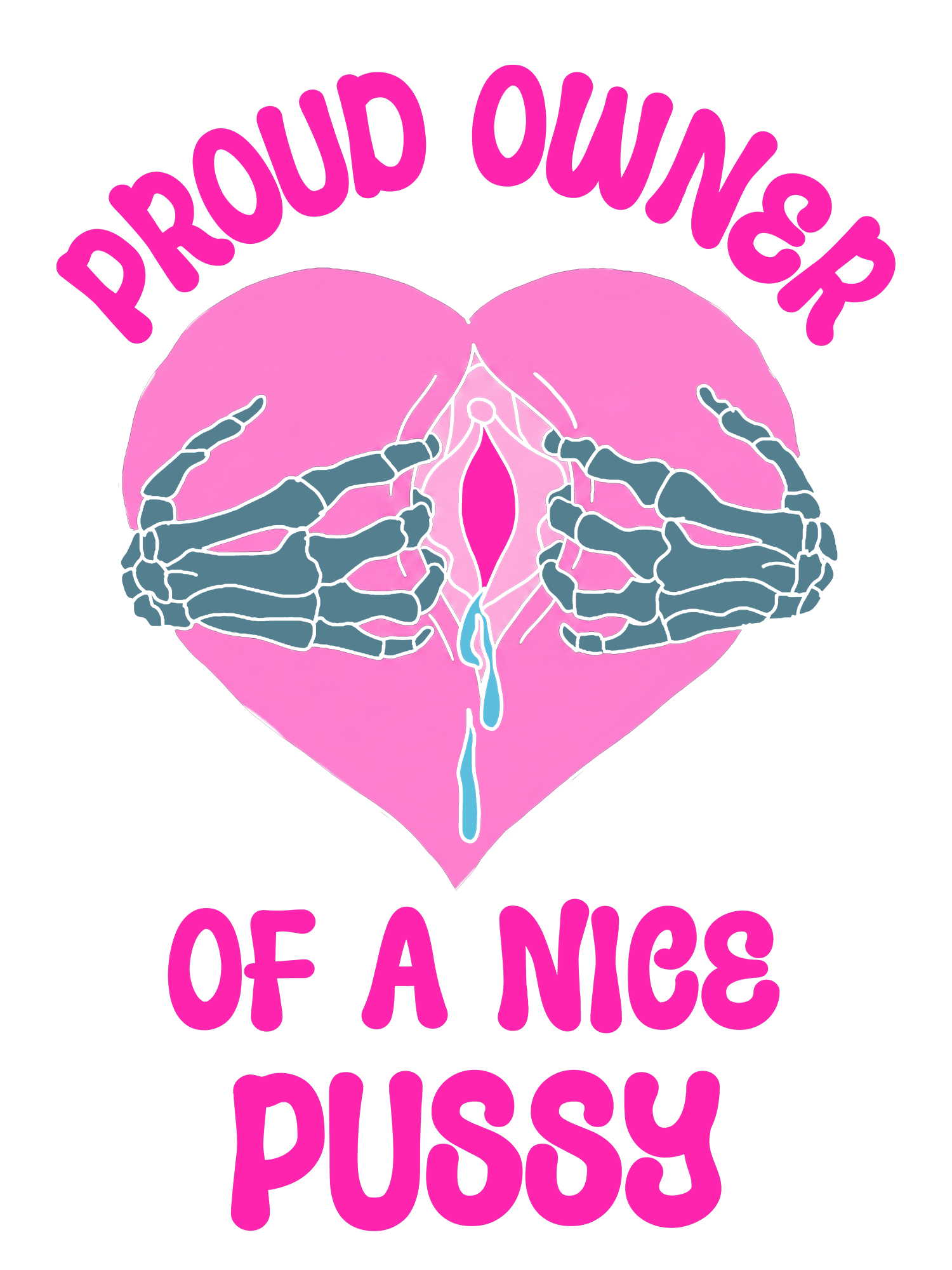 PROUD OWNER OF A NICE PUSSY WASHED TSHIRT
