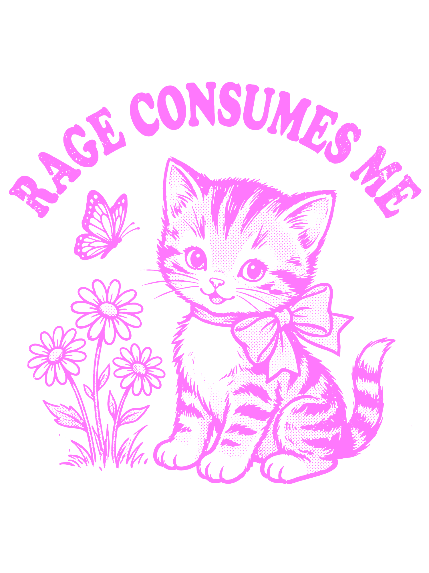RAGE CONSUMES ME WASHED TSHIRT