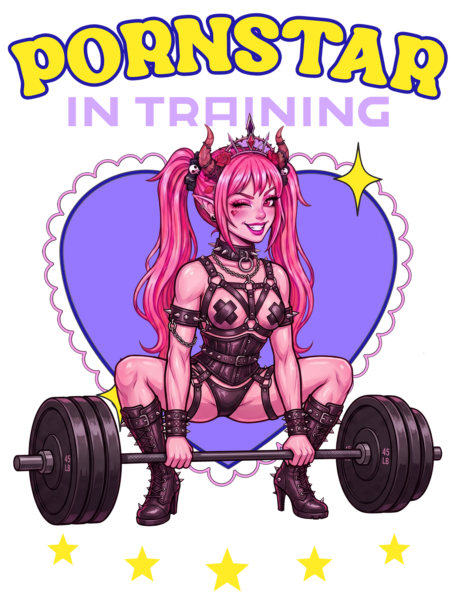 PORNSTAR IN TRAINING AAA WASHED TSHIRT