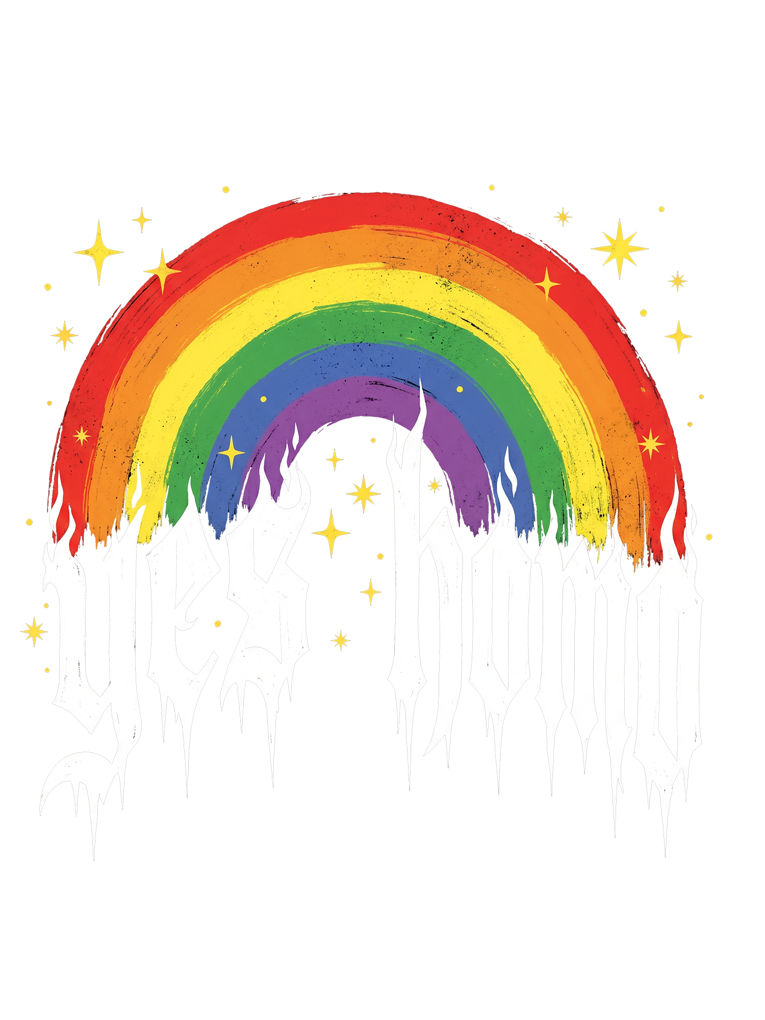 YES HOMO AAA WASHED TSHIRT