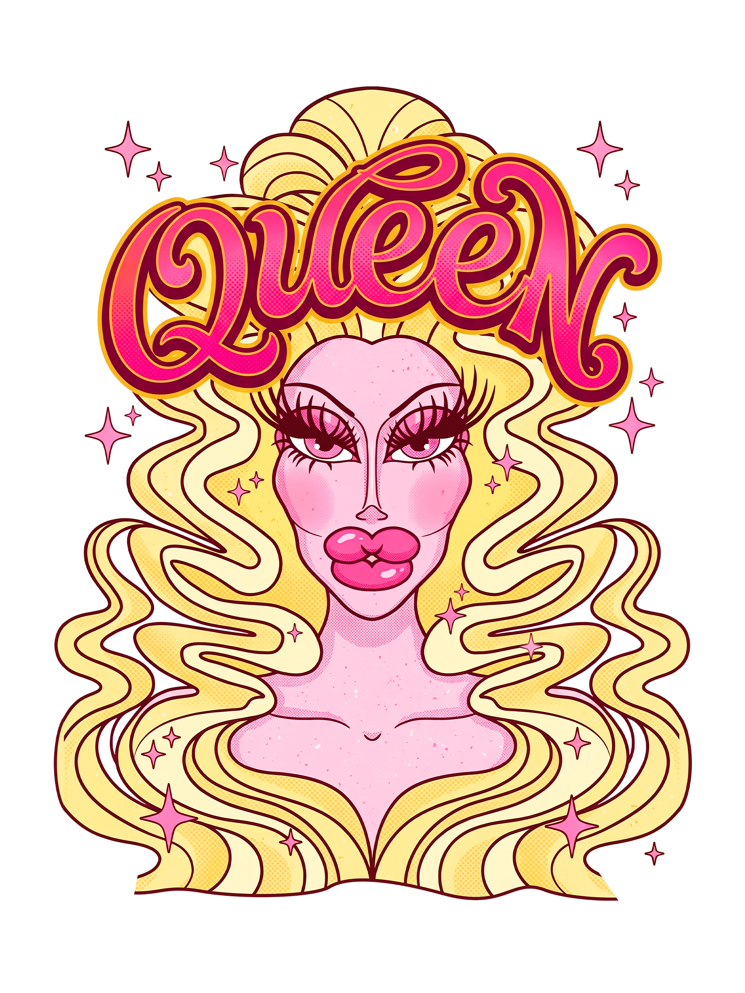 DRAG QUEEN AAA WASHED TSHIRT