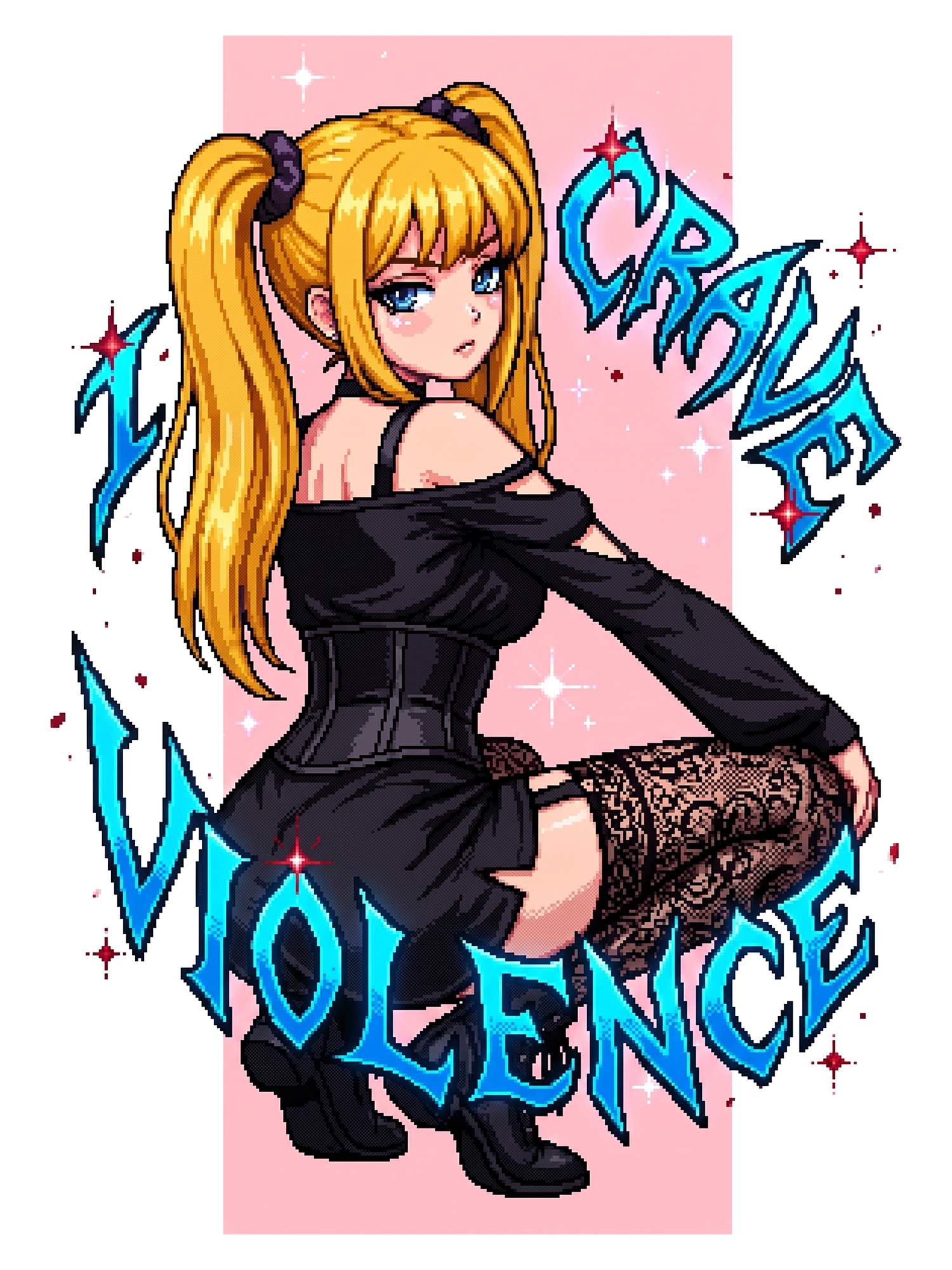 I CRAVE VIOLENCE AAA WASHED TSHIRT
