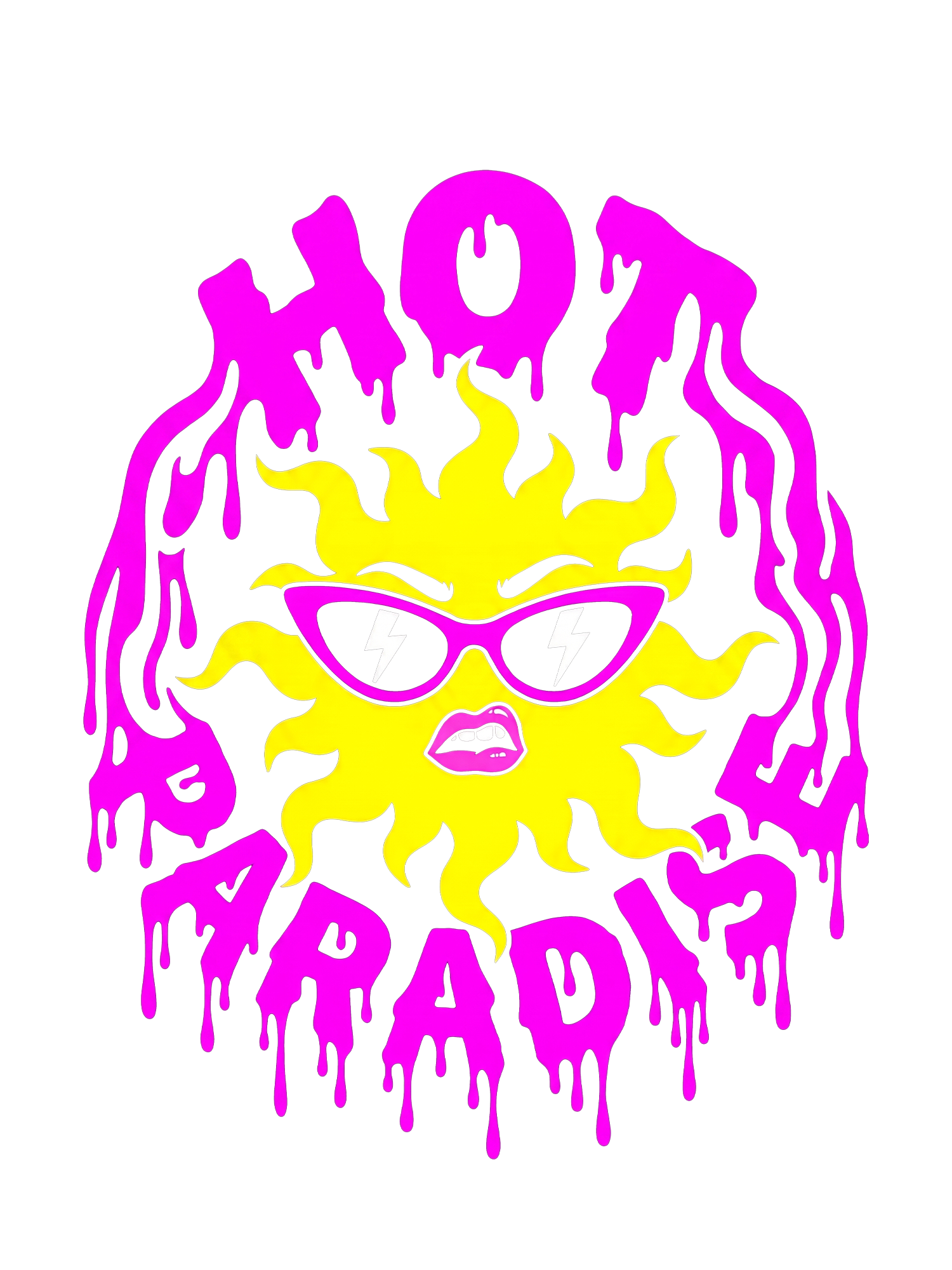 HOT PARADISE AAA WASHED TSHIRT