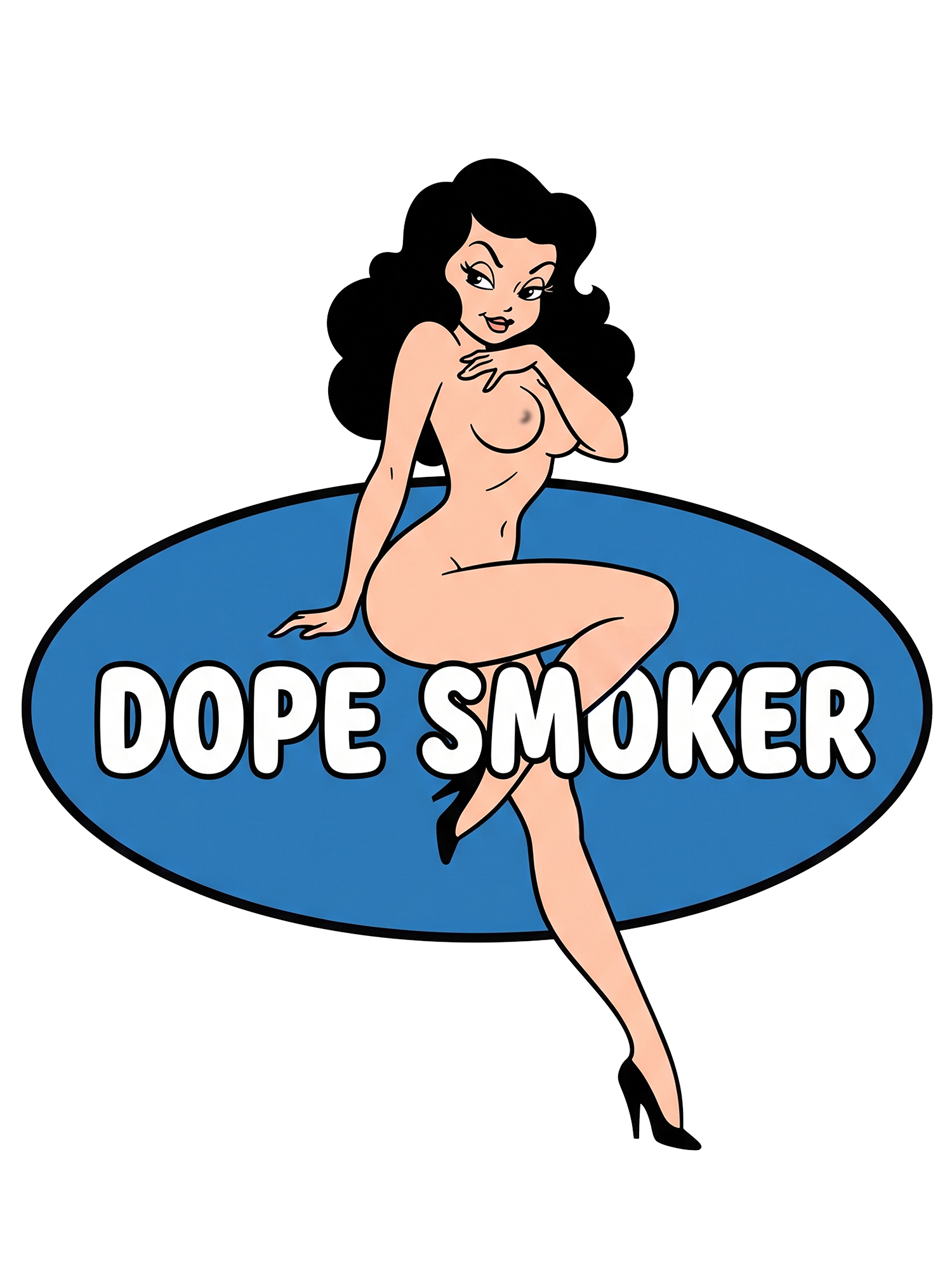DOPE SMOKER AAA WASHED TSHIRT