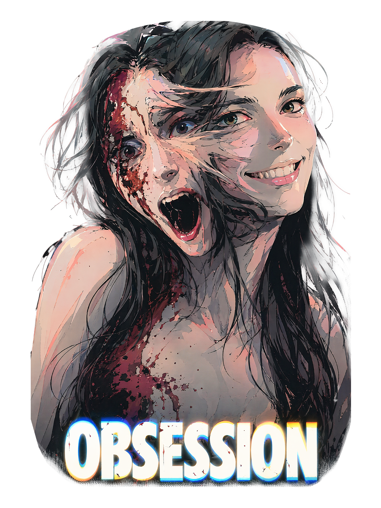 SPLIT OBSESSION AAA WASHED TSHIRT