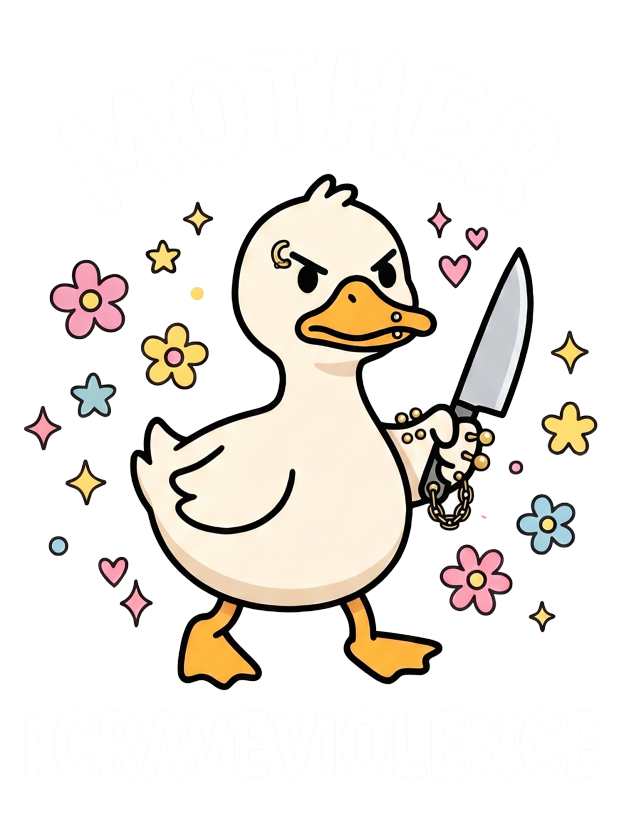 MOTHER I CRAVE VIOLENCE Washed Tshirt