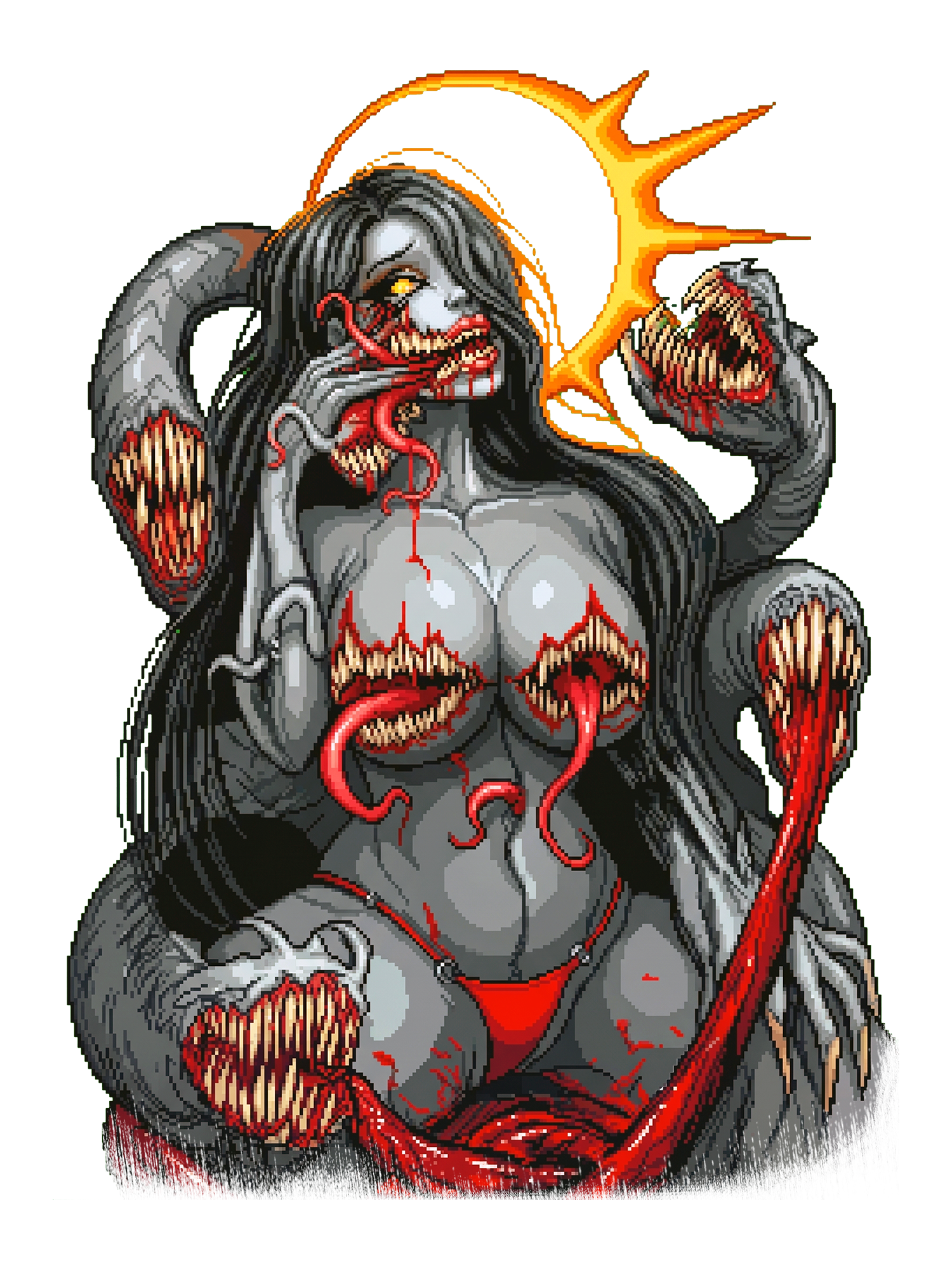 Eclipse Devourer Washed Tshirt