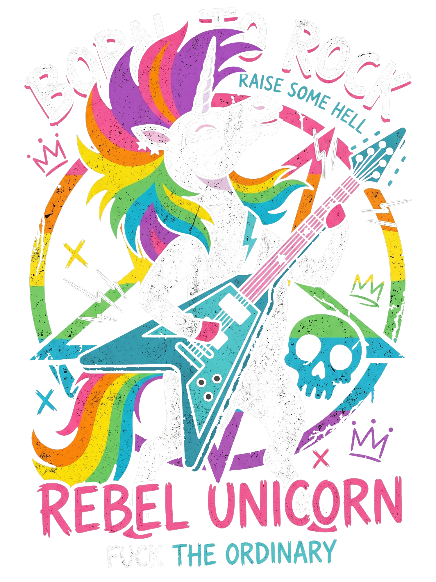 FUCK THE ORDINARY Washed Tshirt