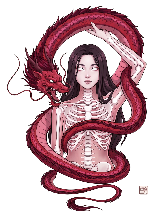 Spirit of the Red Dragon Washed Tshirt