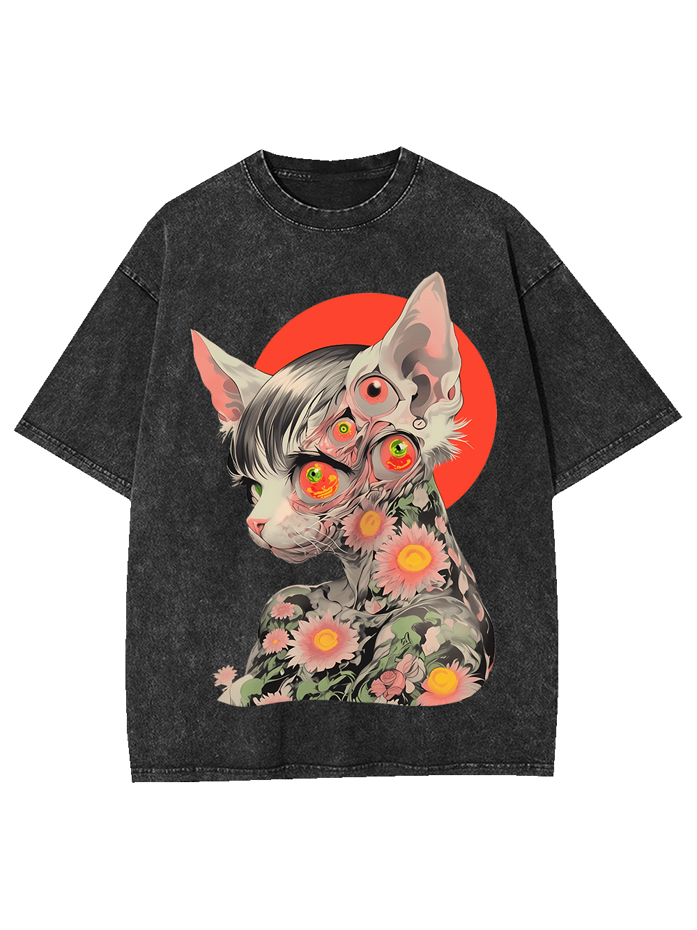 PSYCHEDELIC WASHED TSHIRT