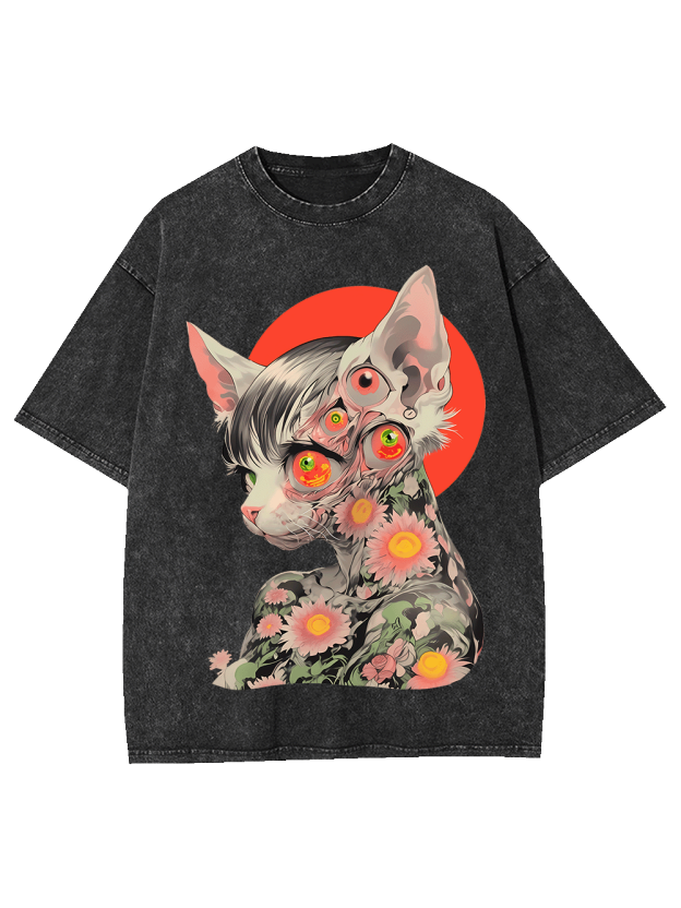 PSYCHEDELIC WASHED TSHIRT