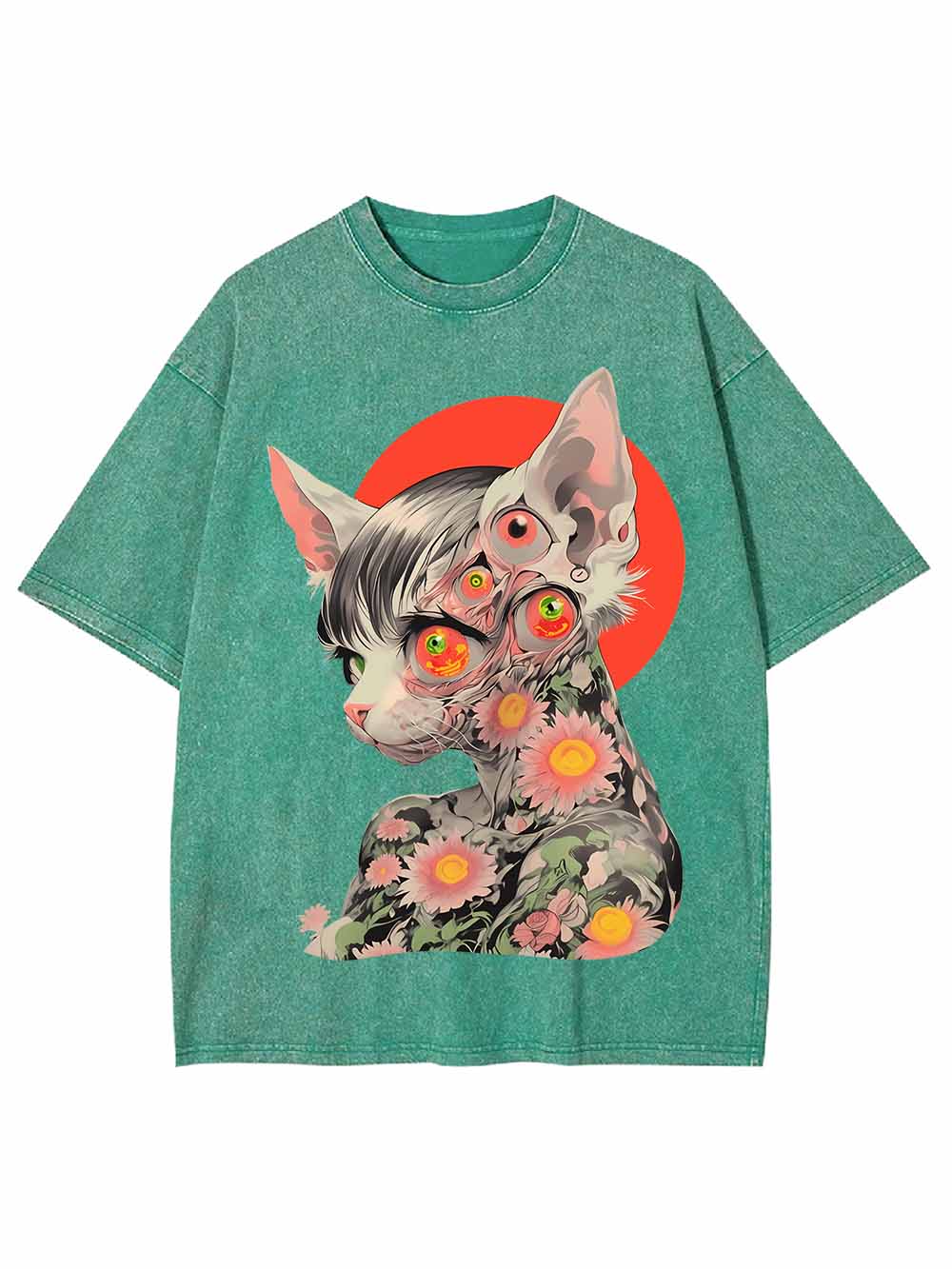 PSYCHEDELIC WASHED TSHIRT