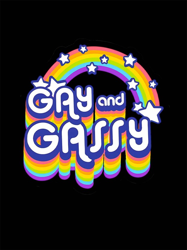 Gay and Gassy Washed Tshirt