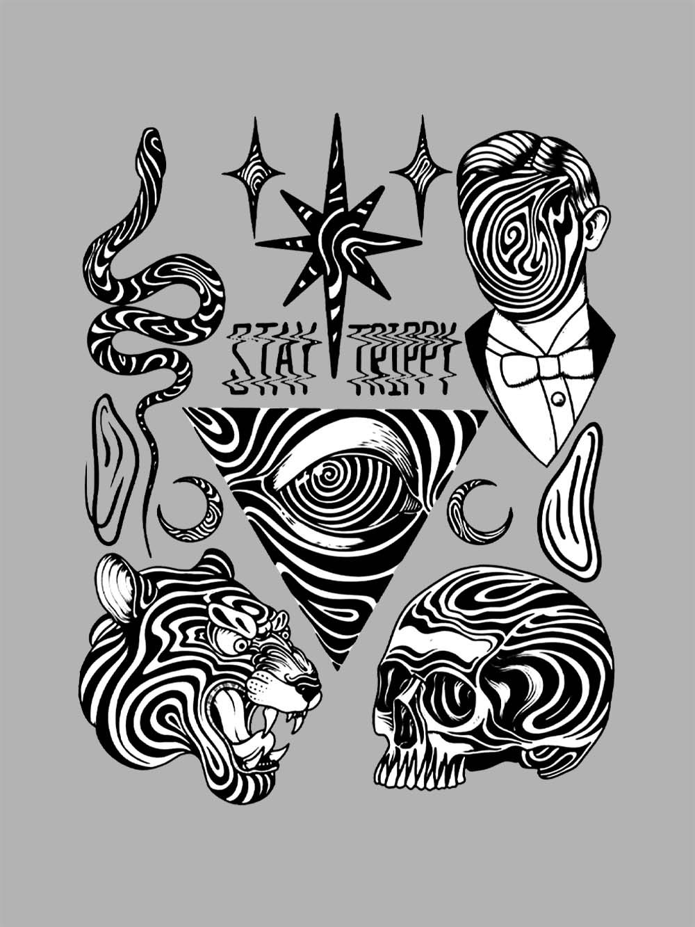 Patterns of Mystery Washed Tshirt