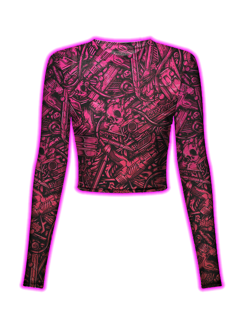 Mechanical Mayhem Mesh Top