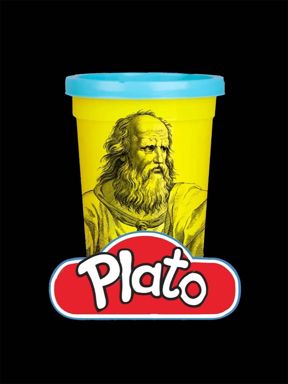 Plato Playful Twist Washed Tshirt