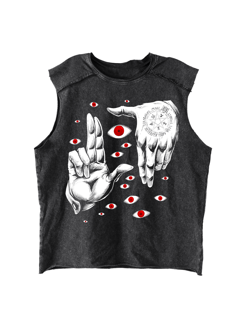 HELLSING Distressed Tank Top
