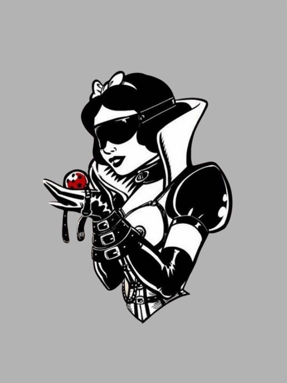 Blindfolded Princess Washed Tshirt