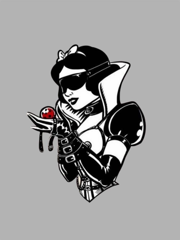 Blindfolded Princess Washed Tshirt