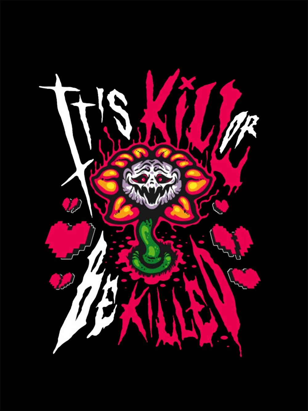 Kill Or Be Killed Washed Tshirt