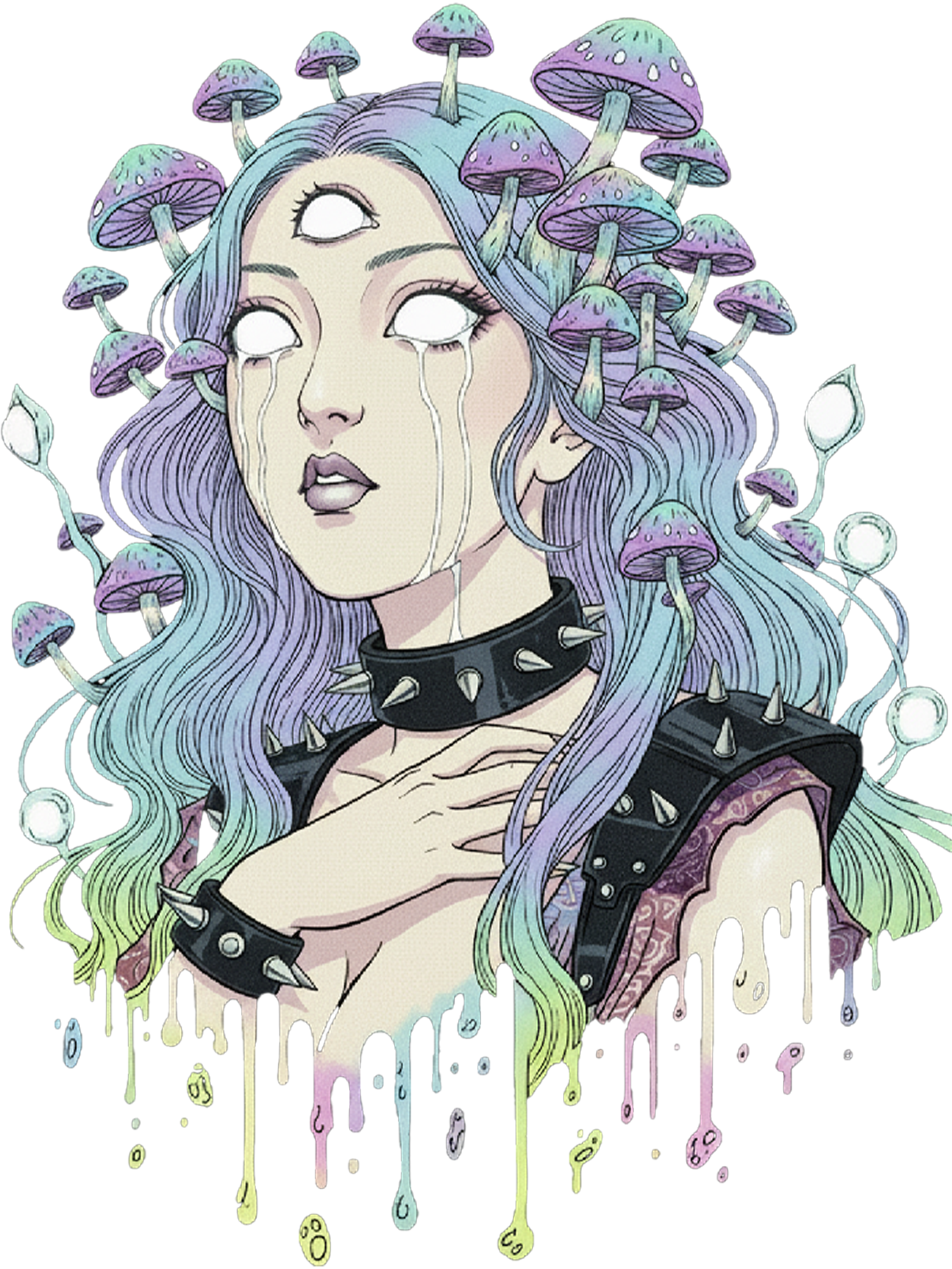 Otherworldly Dream Witch Washed Tshirt