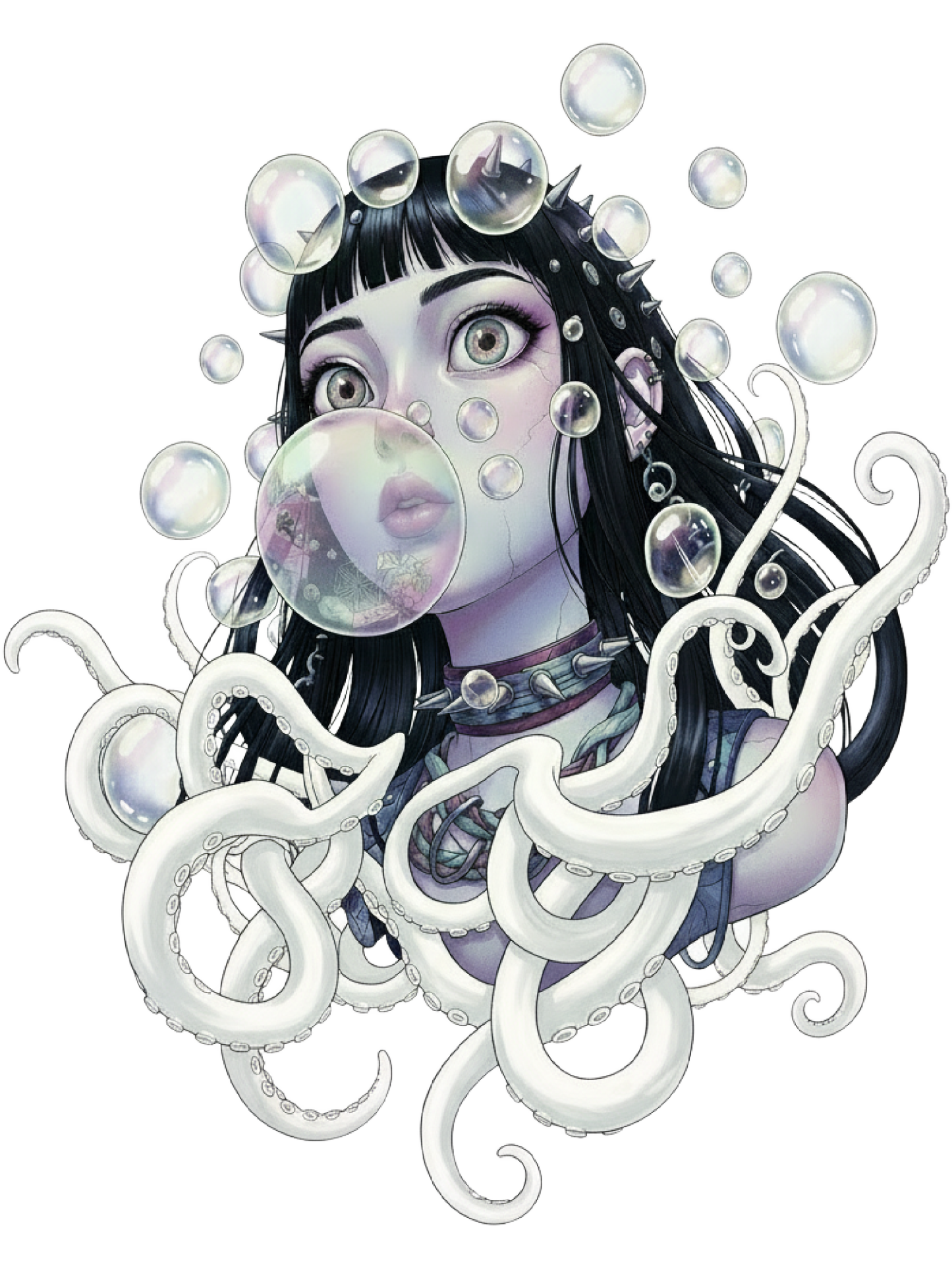 Whispers of the Deep Washed Tshirt