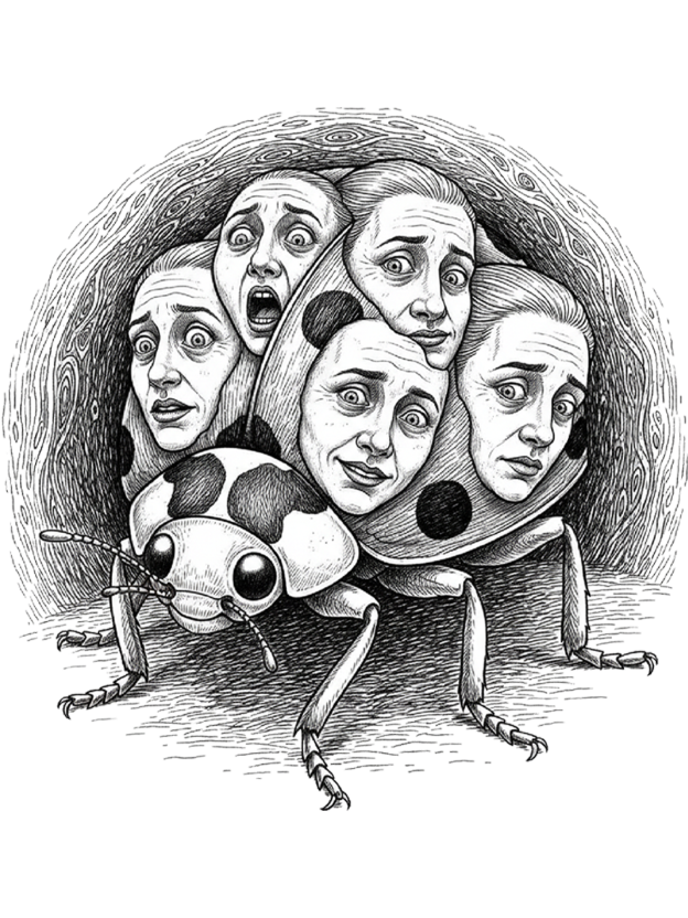 Facebug Phantom Washed Tshirt