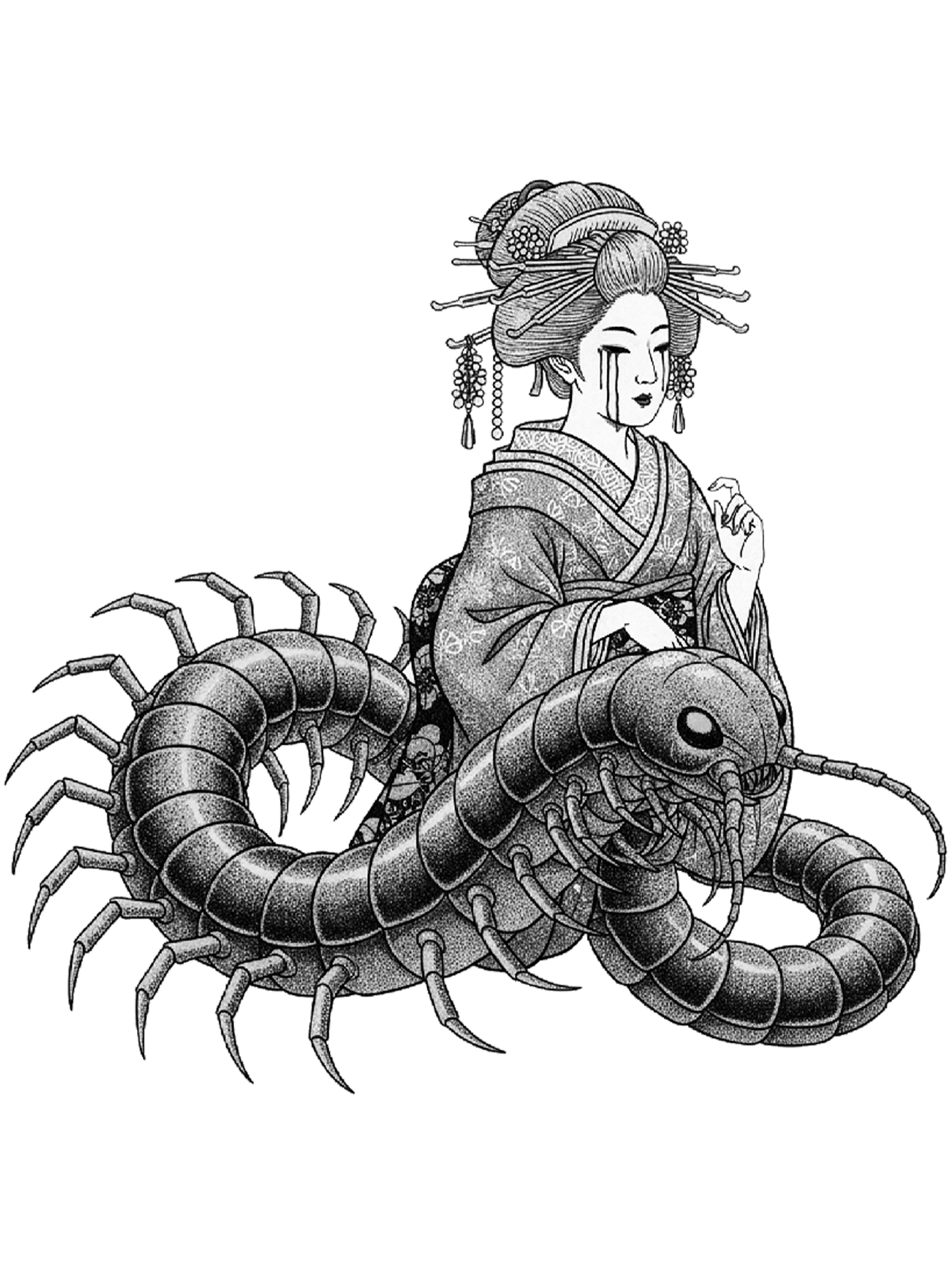 Centipede Empress Washed Tshirt