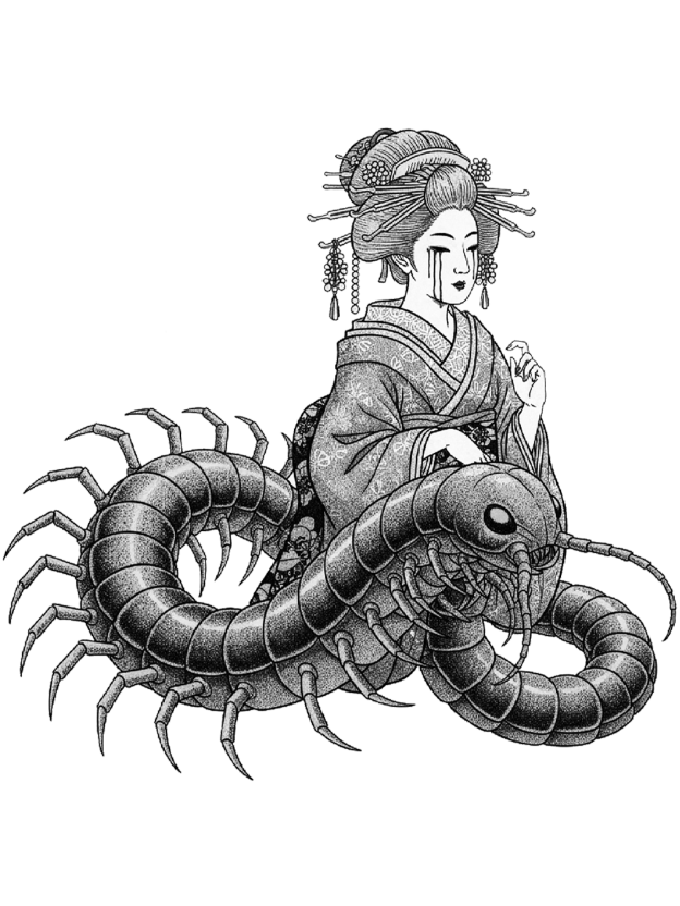 Centipede Empress Washed Tshirt