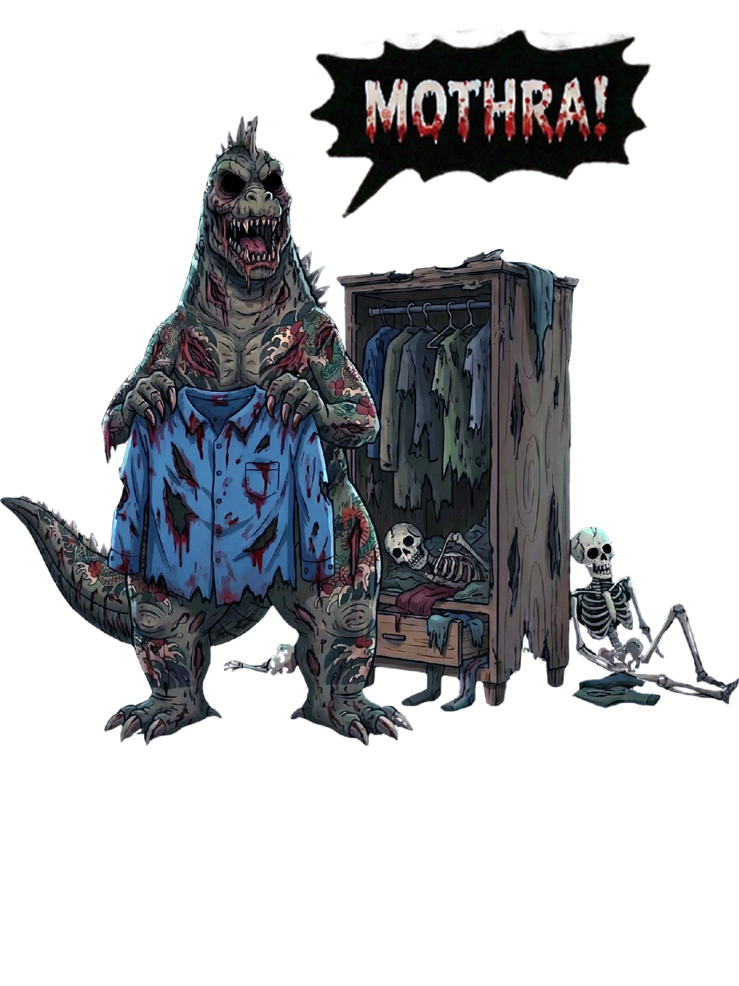 Monster Wardrobe Washed Tshirt