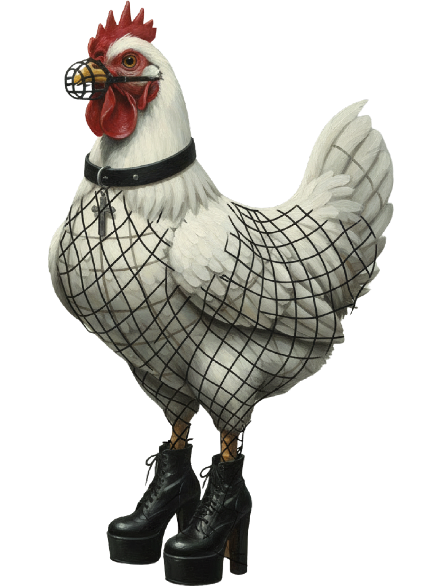 Stocking Chicken Washed Tshirt