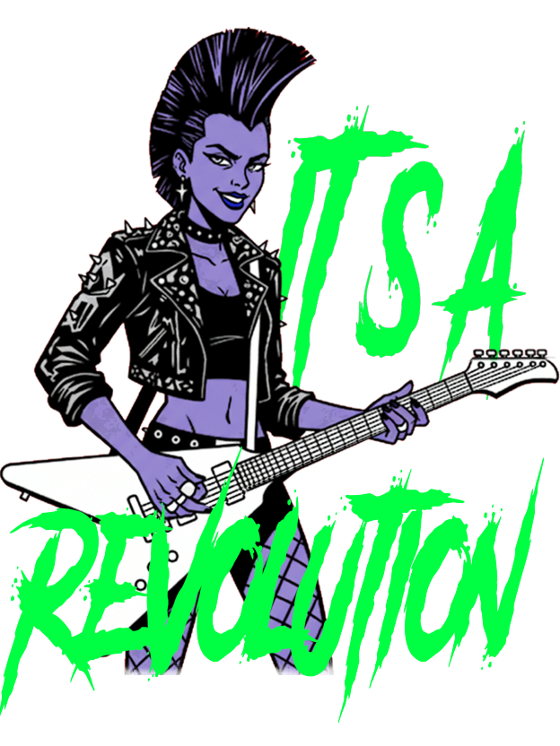 It‘s a revolution Washed Tshirt