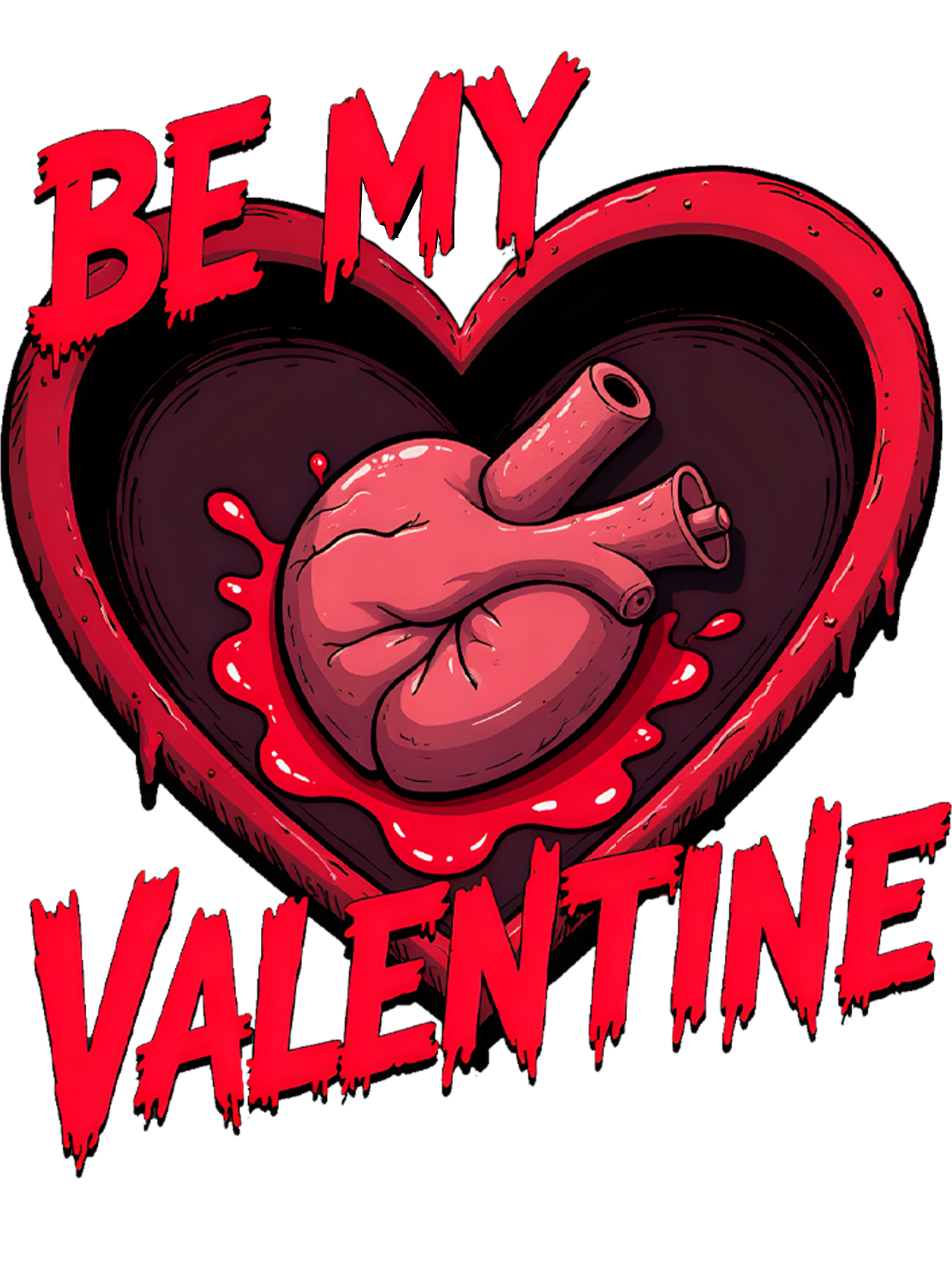 Be My Valentine Washed Tshirt