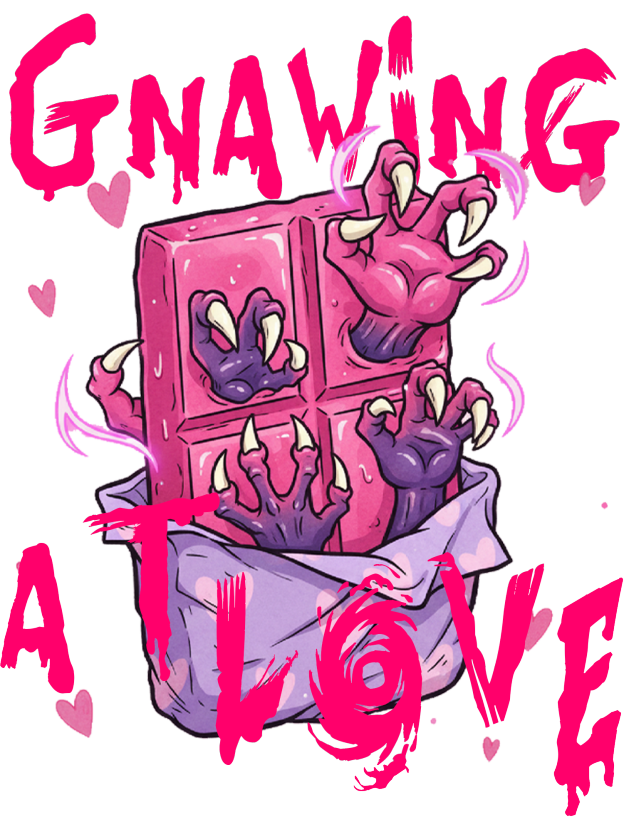 Gnawing at love Washed Tshirt