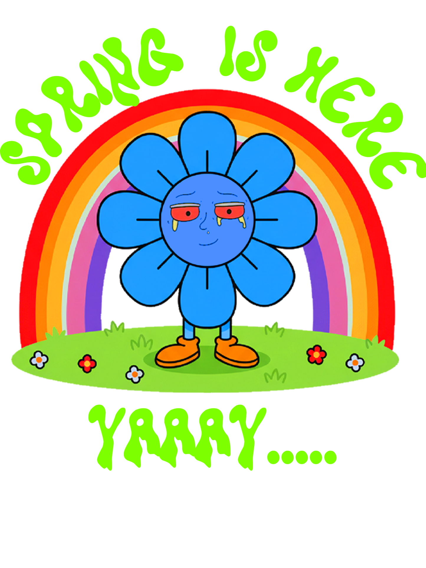 Spring is here, yaaay Washed Tshirt