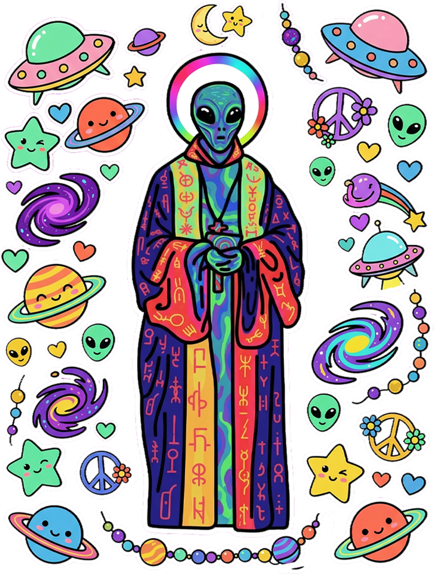 Cosmic Saint Washed Tshirt