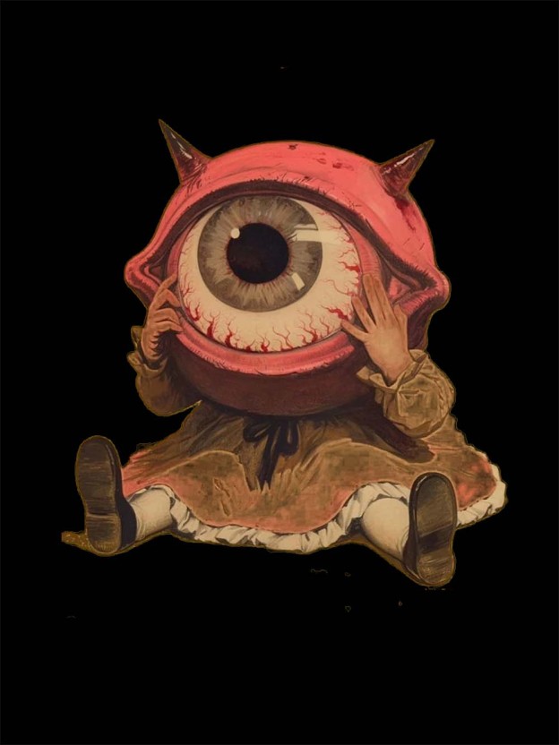 BIG EYE WASHED TSHIRT