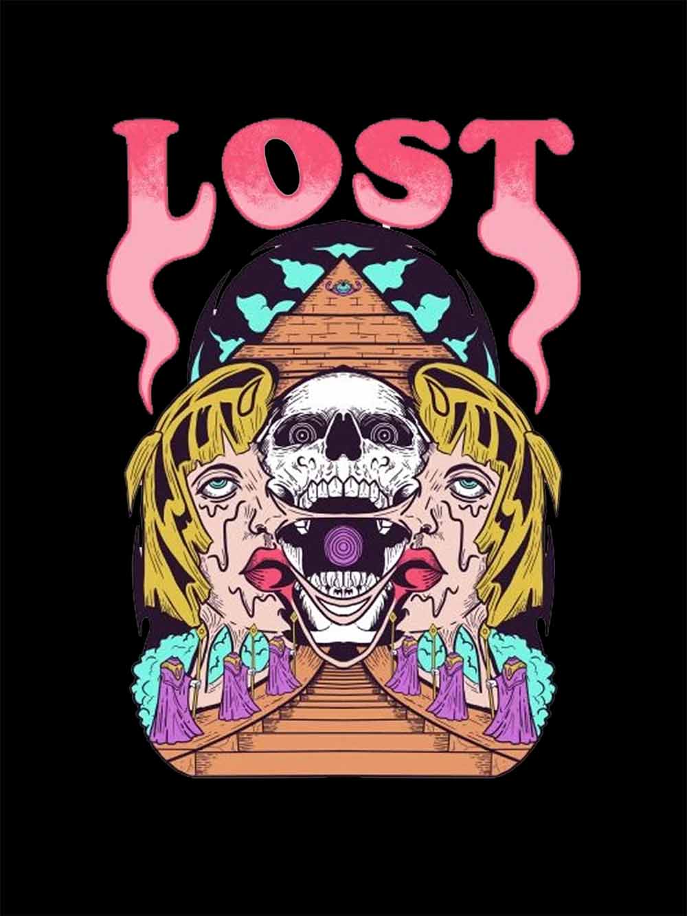 LOST SOULS WASHED TSHIRT