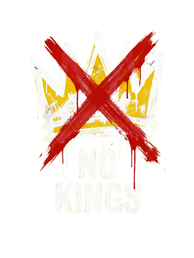 NO KINGS Washed Tshirt