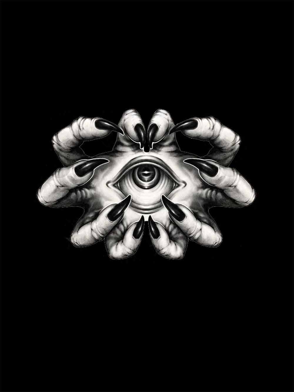 EYE OF POWER WASHED TSHIRT