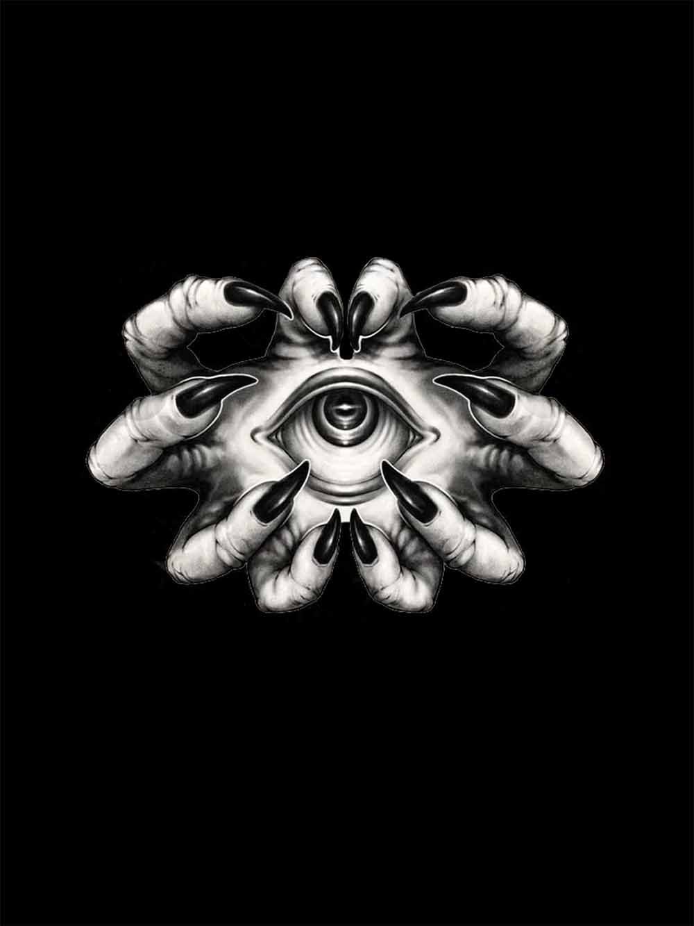 EYE OF POWER WASHED TSHIRT