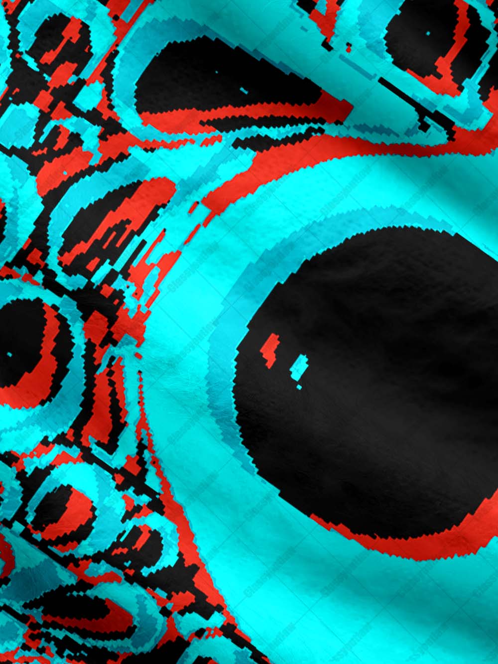 TRIPLE SWIRL UGLY CARDIGAN SWEATERS