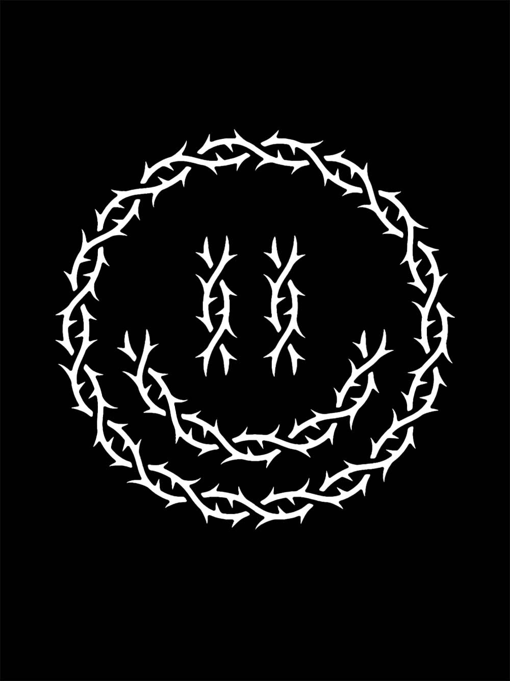 Thorned Smile Washed Tshirt