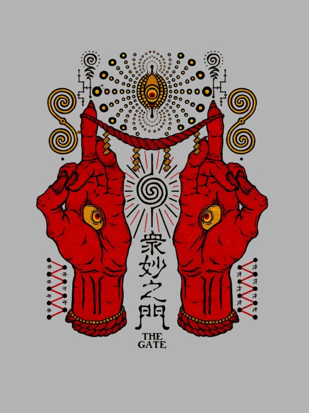 The Mystical Gate Washed Tshirt