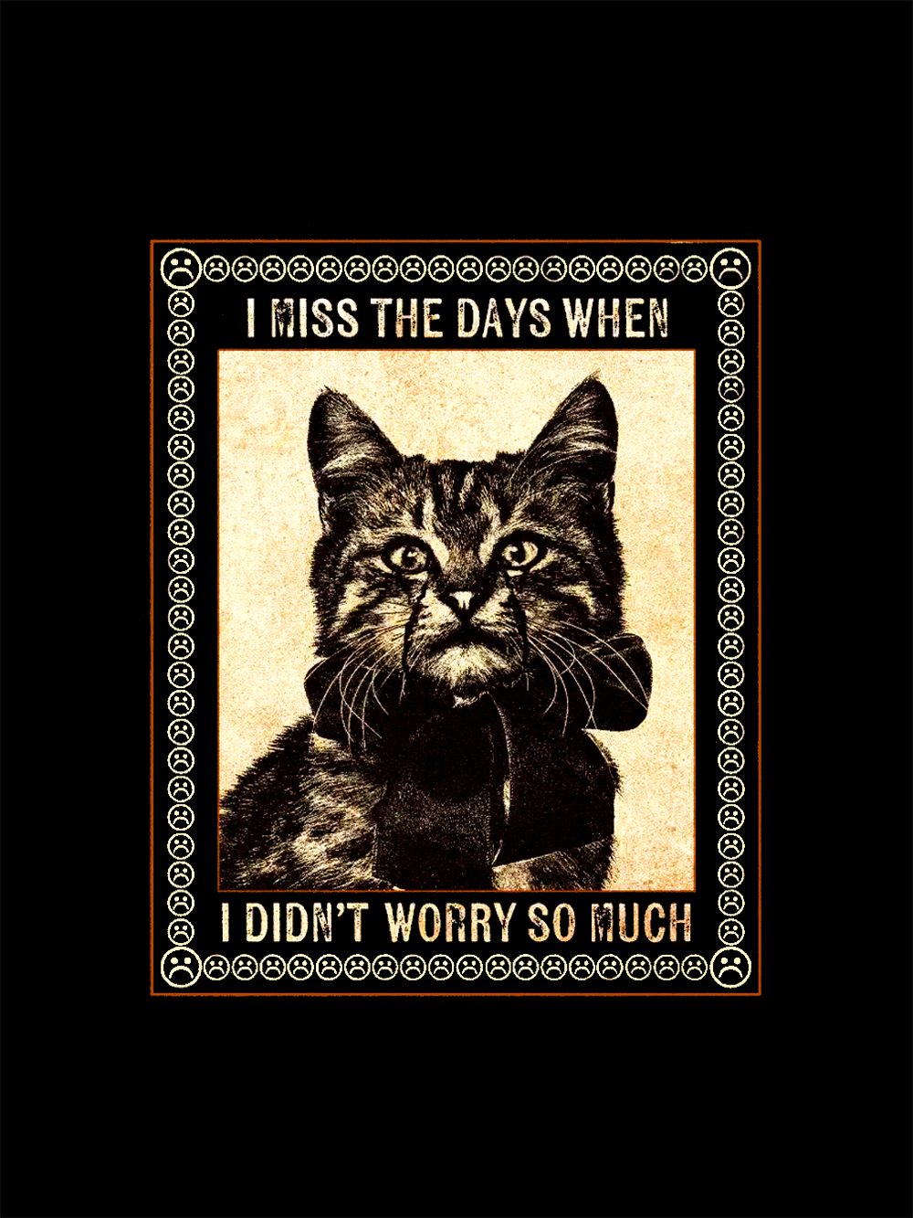 I Miss The Days When I Didn’T Worry So Much Washed Tshirt