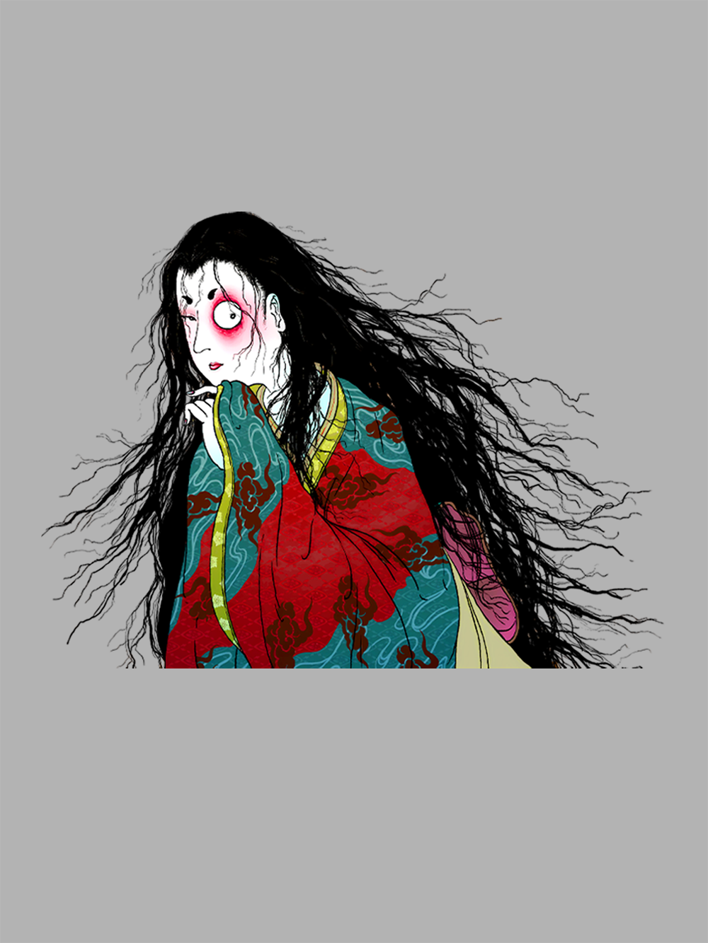 Haunting Elegance Washed Tshirt