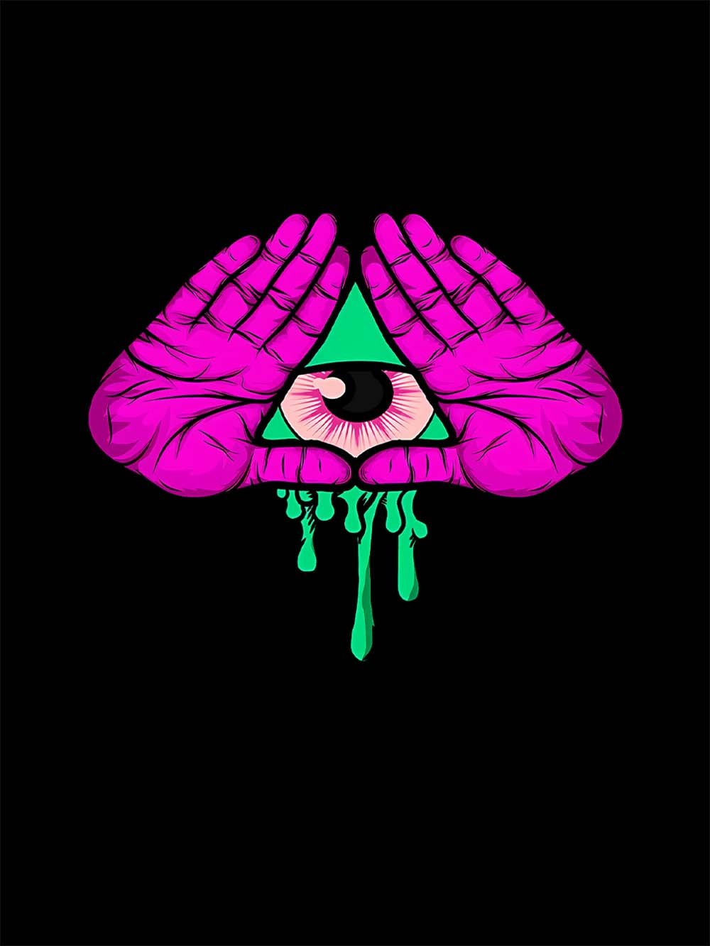 VISION OF THE ALL-SEEING WASHED TSHIRT