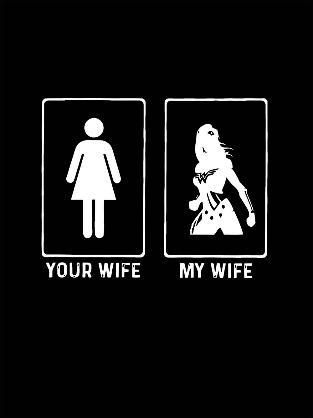 Your Wife Or My Wife Washed Tshirt