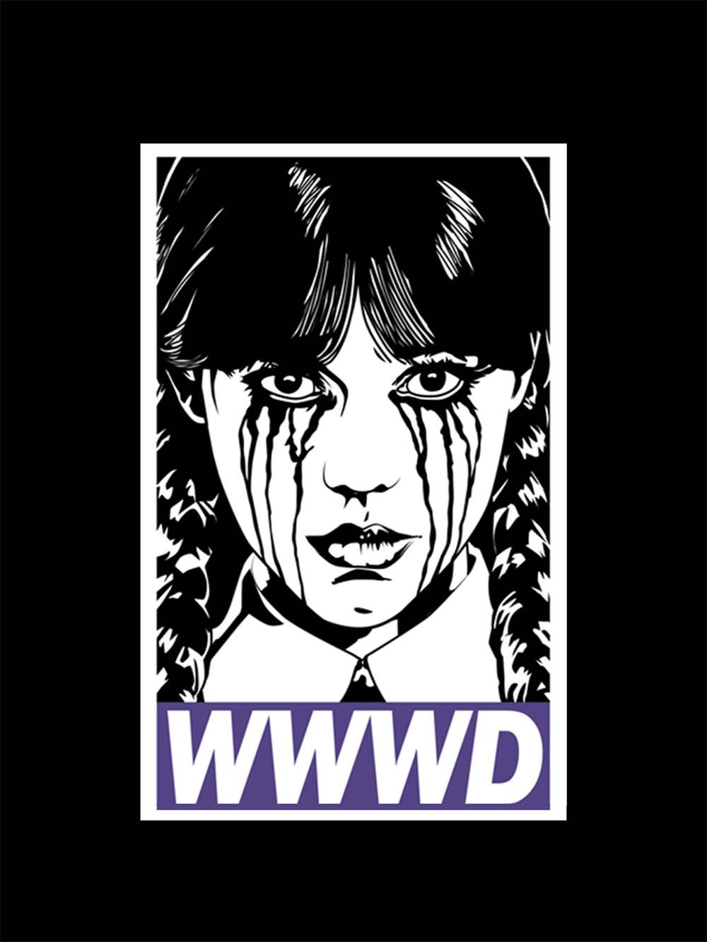 Braided Girl Washed Tshirt